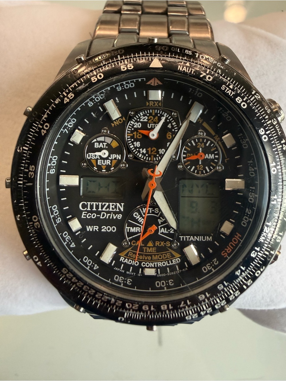 ジャンクCITIZEN PROMASTER Eco-Drive U600 チタン ジャンクCITIZEN